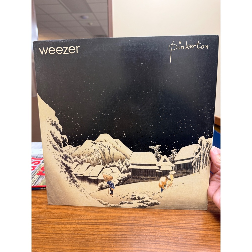 Weezer Pinkerton Vinyl LP Record Album Black 12 inch Geffen B0025153-01 Reissue